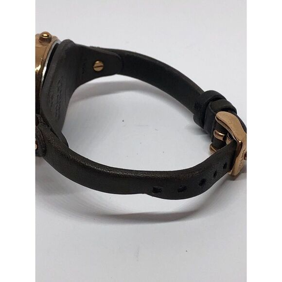 Fossil ES3077 Women's Smoke Leather Analog Grey Dial Genuine Wrist Watch DV139 - Picture 8 of 9